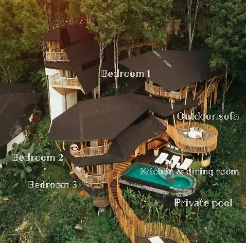 Villa 3 Bdr - Luxury Cliffside Bamboo